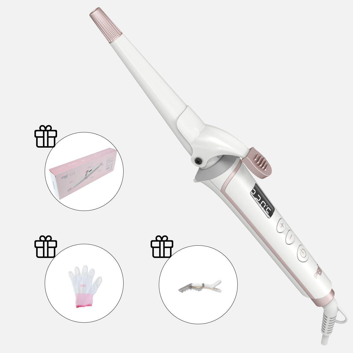 dual voltage curling iron