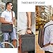 KIZUNA Laptop Bag Case 15.6 Inch Computer Shoulder Sleeve Briefcase For MacBook Pro 16 M1 M2 Max 2023/MacBook Air 15 M2/15 IdeaPad Gaming 3i/Legion Slim 5i Gen 8/Thinkbook 16+/IdeaPad Flex 5i,Brown