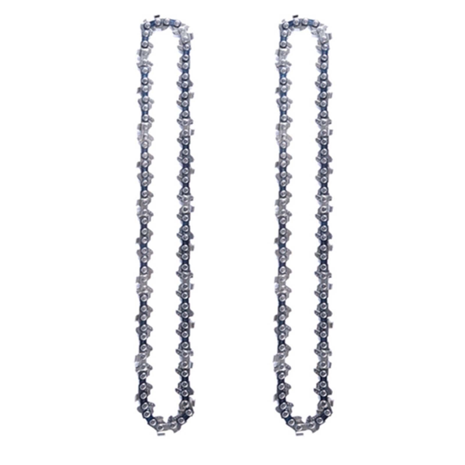Juego de 3 cadenas de sierra guía y barra guía para cortar pisos laminados de madera contrachapada de 8 pulgadas, plata, 8 pulgadas