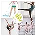 KINBOM 2pcs Dance Ribbons, 2m Kids Long Gymnastics Ribbon Twirling Ribbons Dancing Ribbon Streamers for Artistic Dance Training Party, with Ribbon Dancer Wand (Light Yellow)