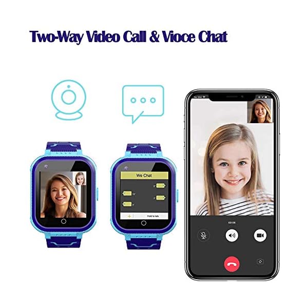 4G-Kids-Smart-WatchKids-Phone-Smartwatch-w-GPS-TrackerCallAlarmPedometerCameraSOSTouch-Screen-WiFi-Bluetooth-Wrist-Watch-Boys-Girls-Smartphone3-12-Years-Old-Children-Student-Birthday-Gifts cjc 4G Kids Smart Watch w GPS Tracker,Kids Phone Smartwatch w Camera,Call,Pedometer,SOS,Touch Screen WiFi Wrist Watch Boys Girls Smartphone,3-15 Years Old Children Student Birthday Gifts(Blue)