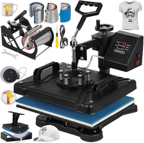 Máquina de prensado térmico 8 en 1 para sublimación