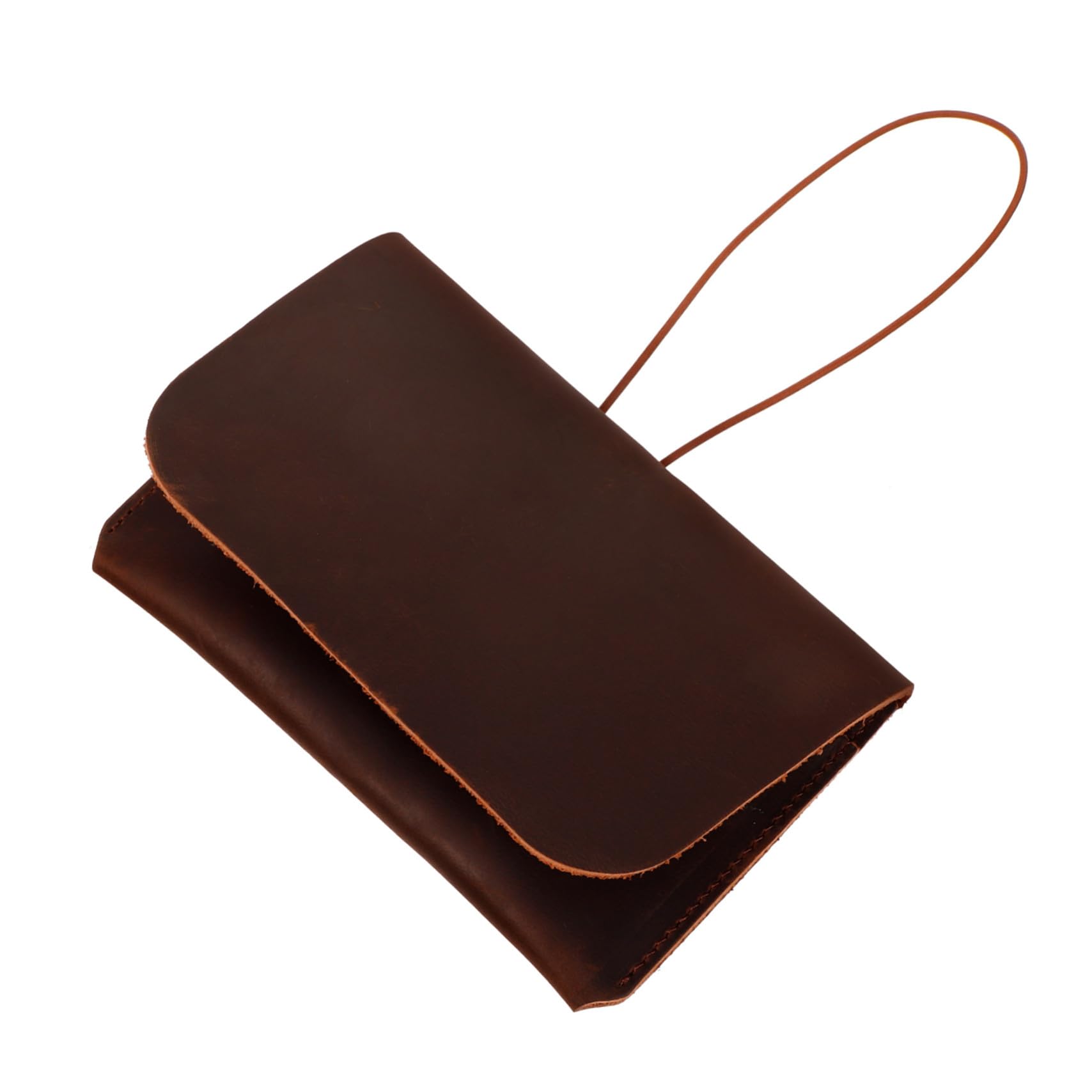 Funda para Pasaporte de Cuero Auténtico Almacenamiento y Protección, Diseño Delicado y Reutilizable Adecuado para Viajes