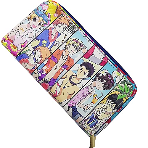 Ouran High School Wallet Anime Wallet Men's Wallet Ouran High School Host Club Merch (Ouran HSchool wallet)