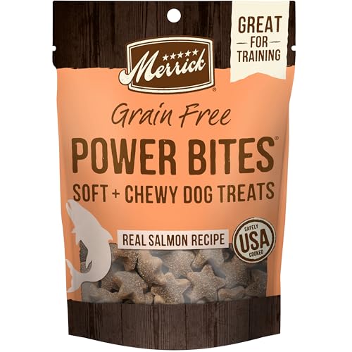 Merrick Power Bites Salmon Recipe Treats, 170 g (Pack of 1) - Image 4
