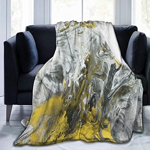 NOLYXICI Soft Fleece Throw Blanket,Cute Penguin Animals Image Penguins Happy Roaming Antarctic Ice Field Funny Nature Scene,Home Hotel Bed Couch Sofa Throw Blankets For Couple Kids Adults,75x125cm