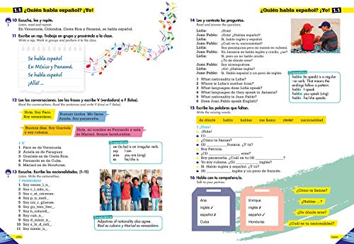Lower Secondary Spanish for the Caribbean - A Explorar: Student's Book Level 1 (Spanish and English Edition) - Image 4