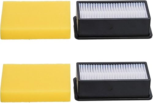 Miniatura 10 de HIFROM 1008 Filtros de vacío de repuesto para Bissell 9595A 85312 7636 35831 3247 2970 1836 1322 14522 CleanView sin bolsa, filtro de espuma