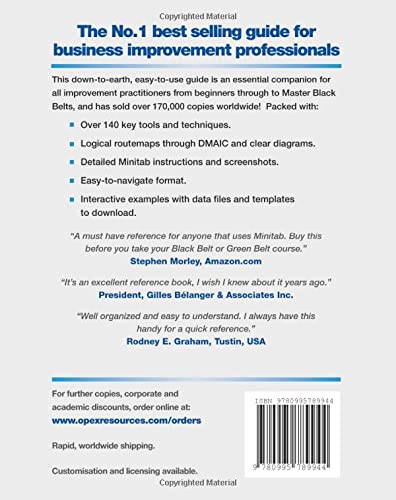 Lean Six Sigma and Minitab (6th Edition): The Complete Toolbox Guide for Business Improvement