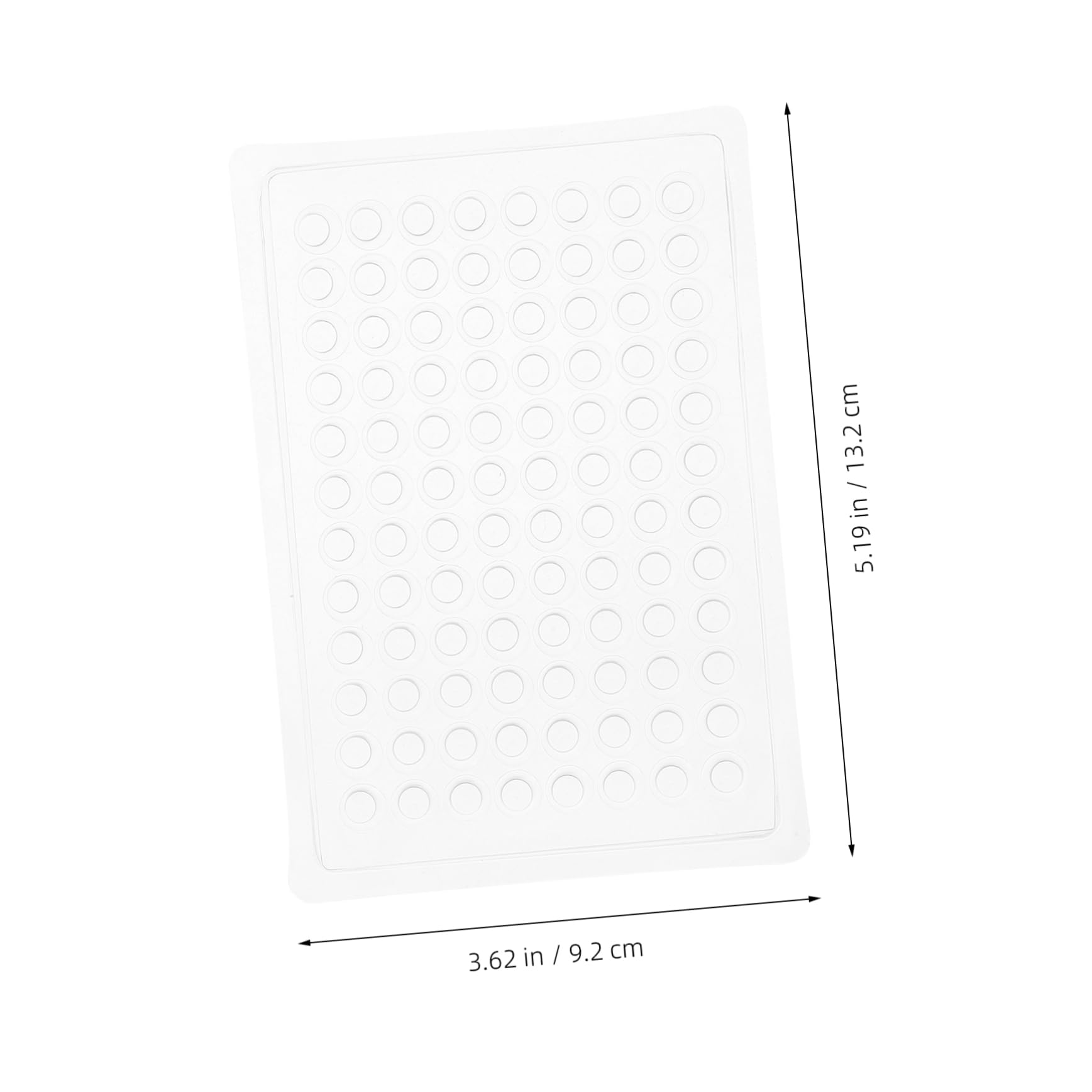 PRETYZOOM 3 Set Piastra Di Coltura Cellulare Per Laboratorio Piastra Di Coltura Cellulare Da Laboratorio Strumenti Per La Coltura Dei Tessuti Pvc Transparent 100 Pezzi*3