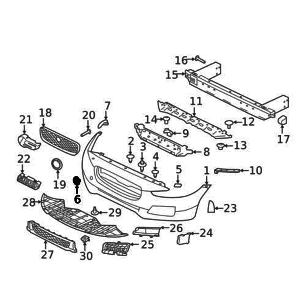 Copertura Gancio Traino Per Jaguar XE 2015-2019 - Plastica Non Verniciata T2H2997 - Foto 10