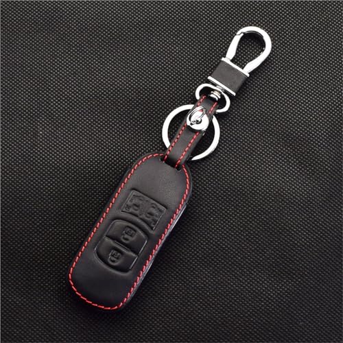Housse clé Mazda 8 M8 2015 étui protection contre usure boutons télécommande 4 touches