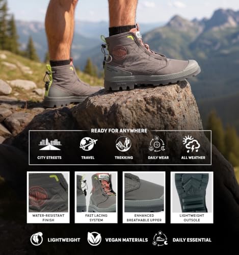 Image of Palladium Men's Pampa Travel Lite RS, Ripstop Nylon Boot