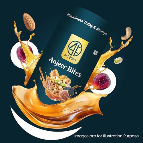 Image of 41 Foods Premium Anjeer Bites | Anjeer Burfi | 200g