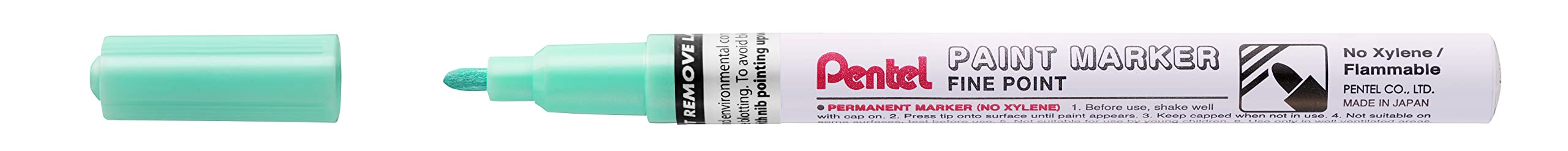 Pentel (Pearl Green) Msp10 Paint Marker Pen - Fine - Single