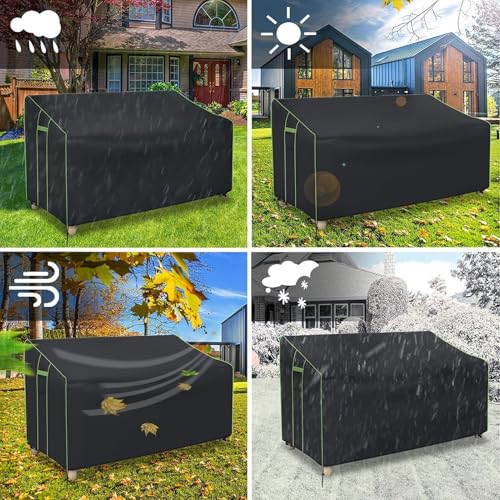 Protector contra el polvo para todo tipo de clima con capa impermeable para patio 6