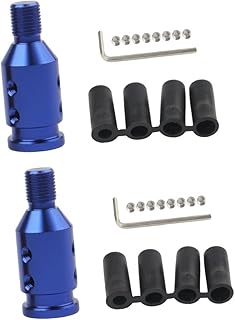 ERINGOGO 2 Peças Acessórios Automotivos Botão De Transmissão Manual Câmbio Automático Crânio Câmbio De Marcha Mini Botão Câmbio Câmbio Não Rosqueado Acessórios De Carro Para Adaptador De