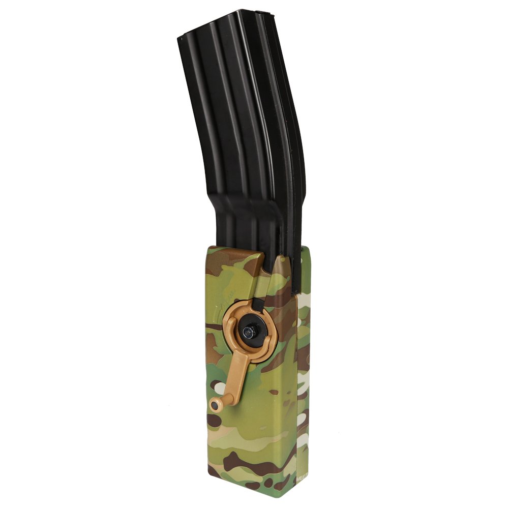 DECHO-C Caricatore di velocità Airsoft BBS Caricatore di velocità M4 Caricatore di Caccia a Mano Quick Loader-6MM 1000 Rounds