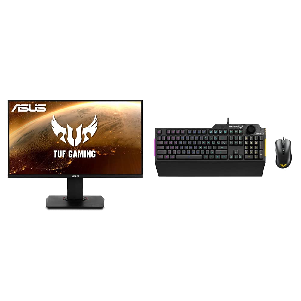 ASUS TUF Gaming 28” HDR Gaming Monitor 4K & TUF Gaming K1/M3 Combo