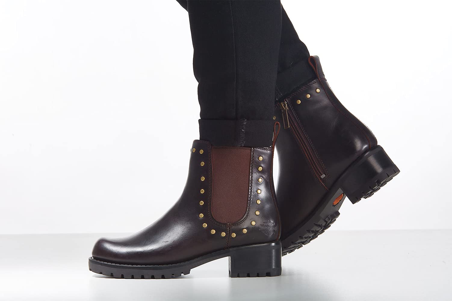 HARLEY-DAVIDSON Kobiety Ashby Pull onButy motocyklowe