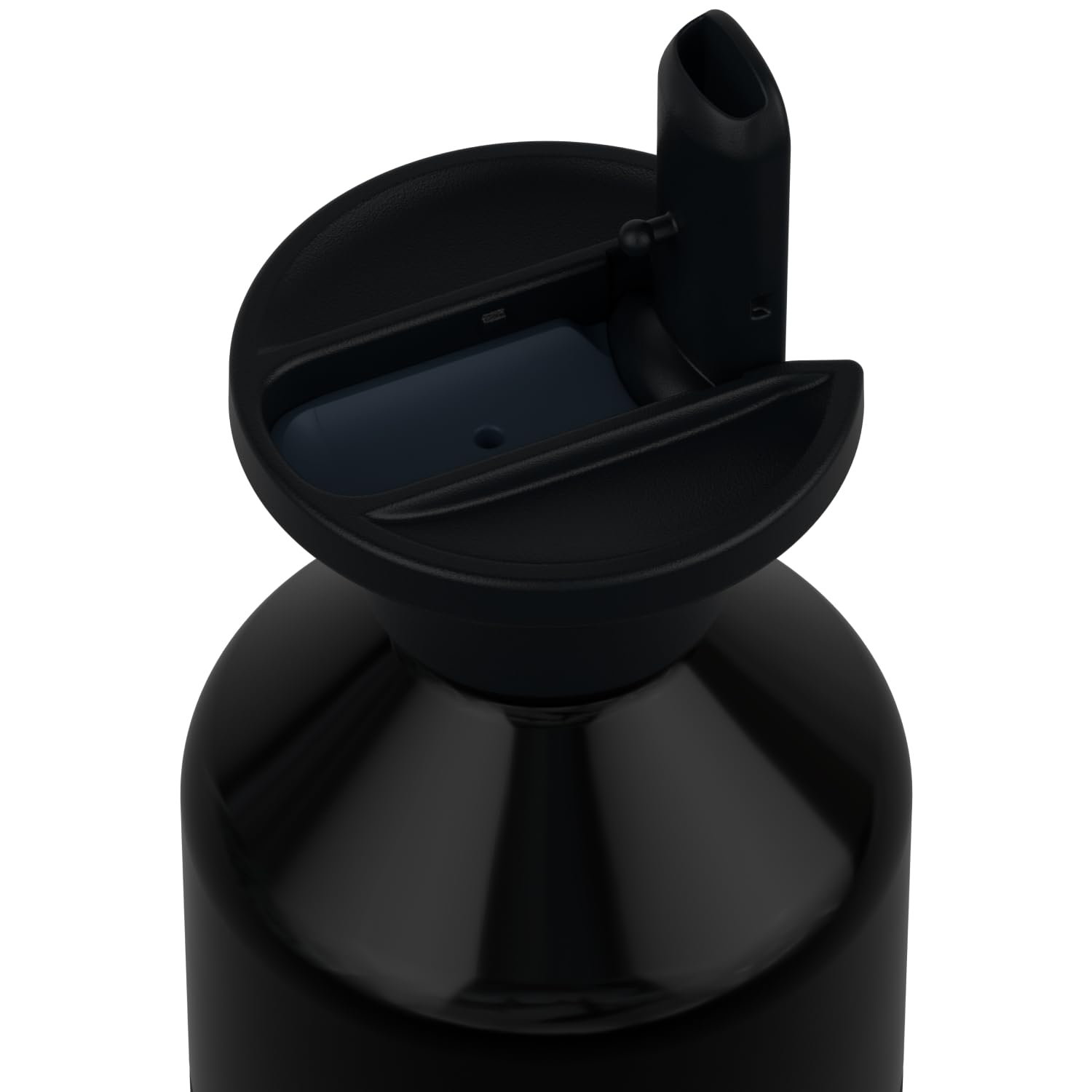 Dopper Flip Straw Black – pokrywka słomki butelki na napoje