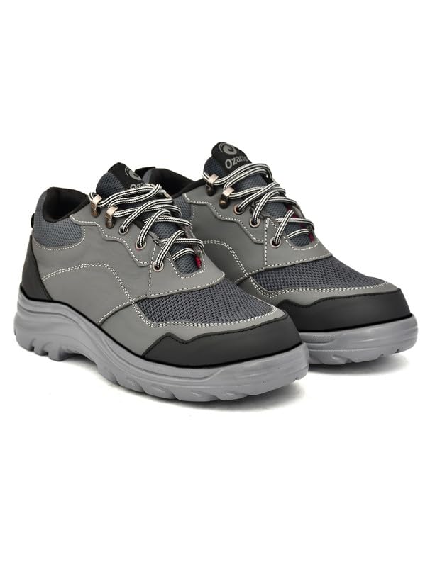 Ozarro Steel Toe Safety Work Shoes | Premium Industrial | Anti-Sl...