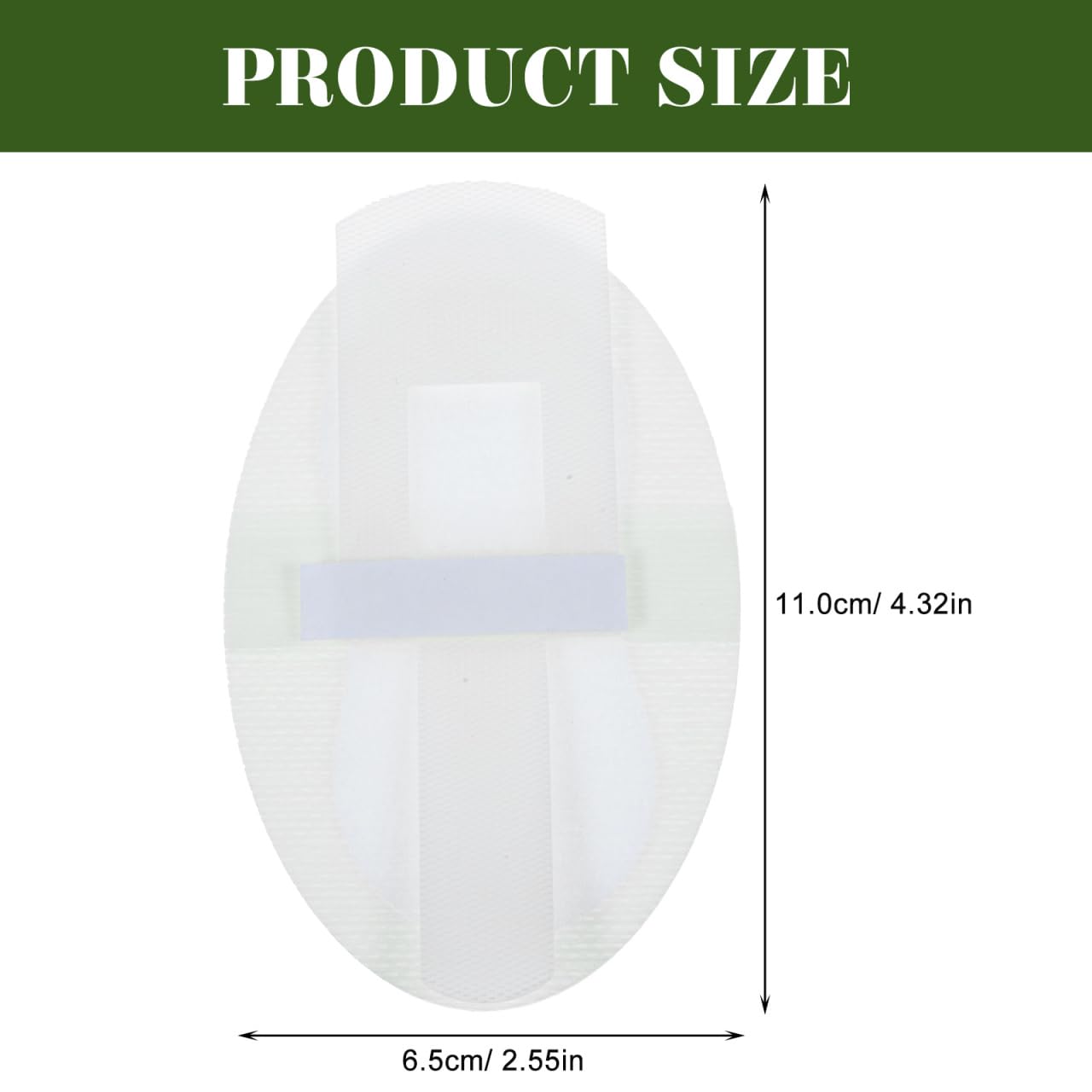 Ciieeo 20pièces Support De Autocollant Ruban Adhésif Pour Tube Urinaire Dispositif De Stabilisation Fournitures Pour Bande Fixe