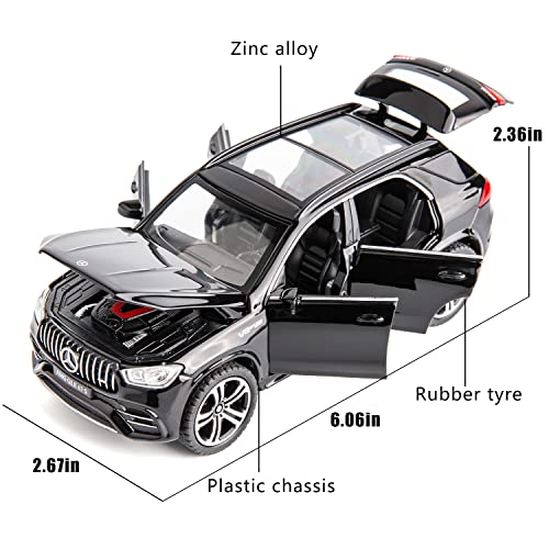 Modelo de Auto AMG GLE 63S Escala 1:32 Negro miniatura 2