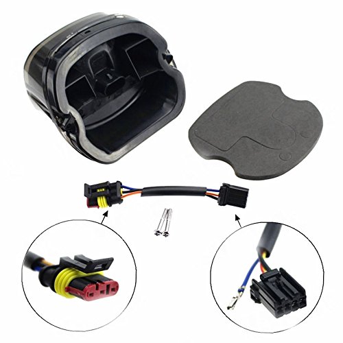 Motociclo Luce targa luce freno a LED per Harley Cross Bones FLSTSB Sportster 1200 883 XLH1200 FLHR