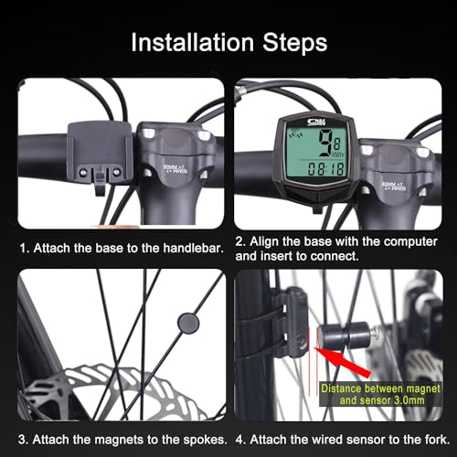 Bike Computer with LCD Display