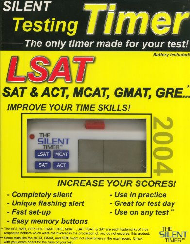 The Silent Testing Timer for LSAT, SAT & ACT