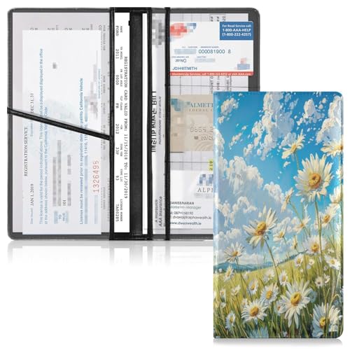 Organizador de cuero para documentos miniatura 2