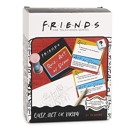 Trivia Friends TV Show Act or Draw Juego de Mesa miniatura 7