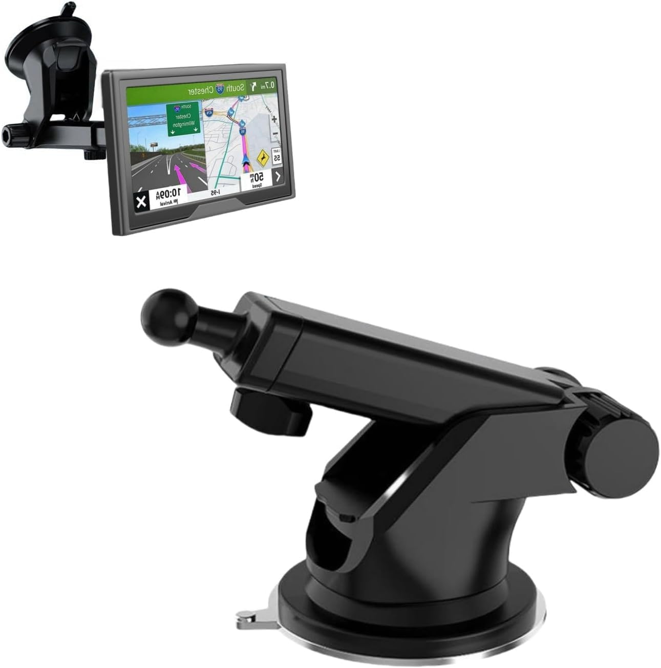 Amazon.co.jp: Epronic 交換可能な吸盤マウント、柔軟な17.2mmボール