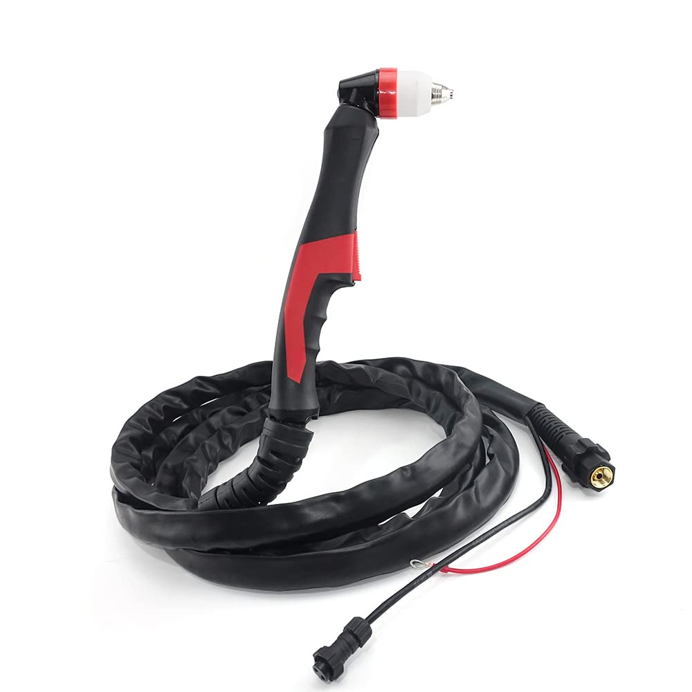 P80 Torch Inverter Plasma Cutter Gun, Plasma Cutting Torch Heavy Duty For Air Cooled Plasma Cutting Machine (a.Style A Torch with 4m(13ft) cable)