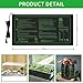 Seedling Heat Mat with ETL Listed,Warm Hydroponic Heating Pad for Indoor Seed Starting,Brewing and Greenhouses,Durable Waterproof Germination Station Heat Mat (1 Pack-20