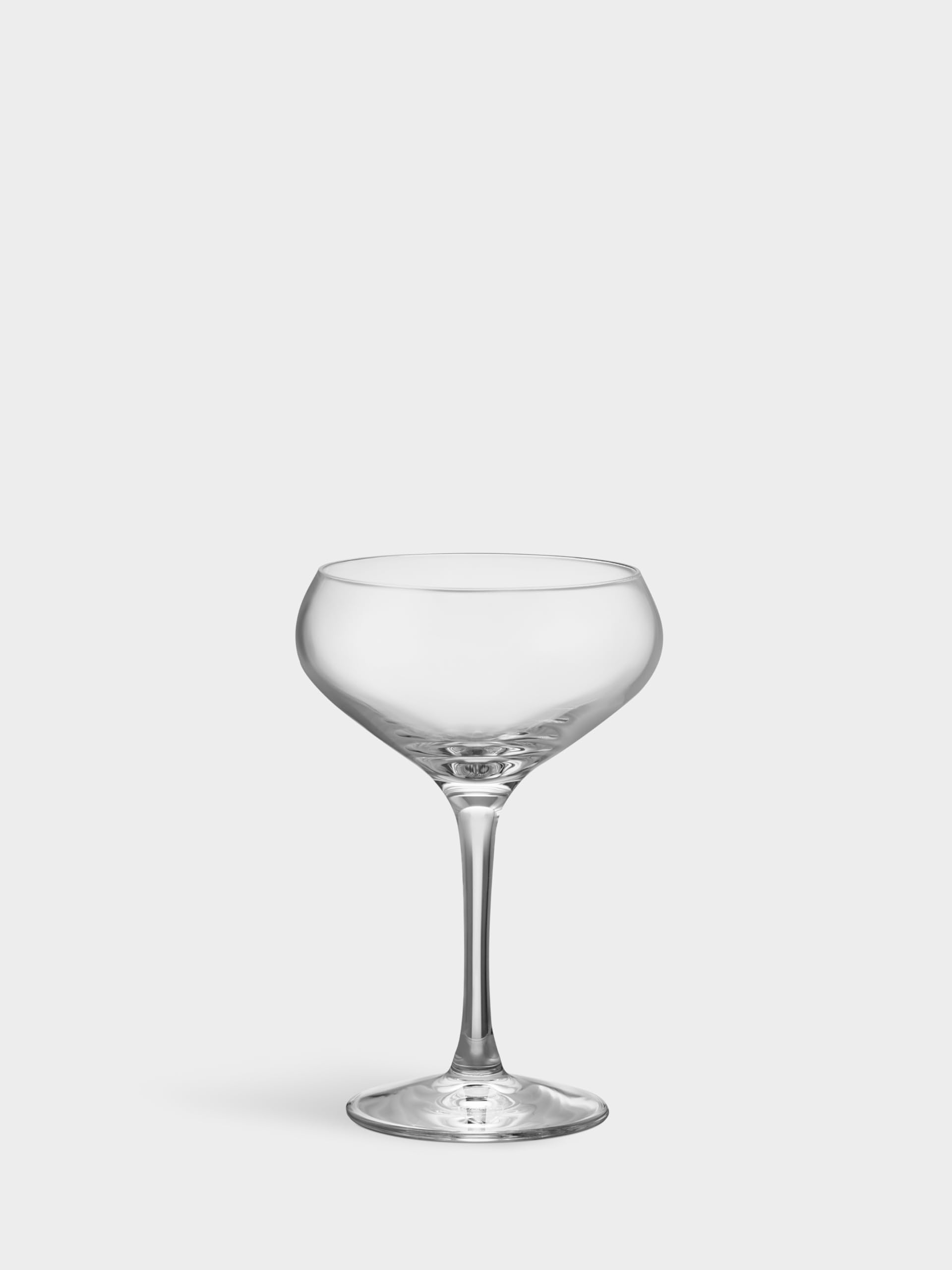 Orrefors More Coupe 7 Fl. Oz. Cocktail Glasses - Set of 4, Classic Cocktail Coupe Glasses - Kitchen & Dining Crystal Glassware, Versatile Serving for Champagne & Margaritas, Dishwasher Safe