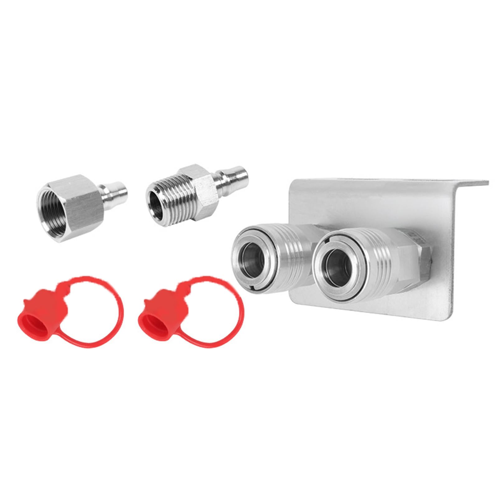 Adaptador de llenado de agua multifunción, resistente a la corrosión, adaptador de metal para un suministro de agua sin problemas de autocaravanas