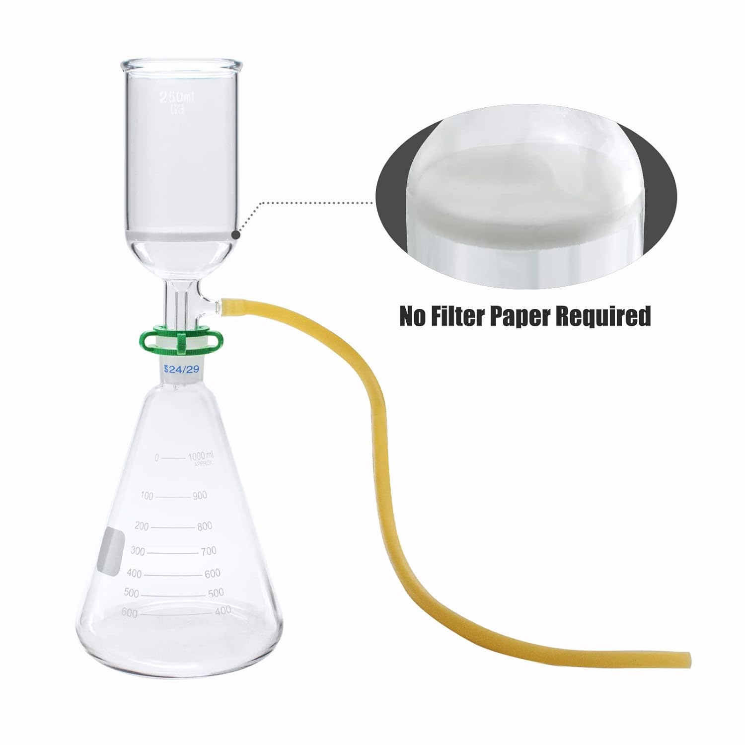Buy Buchner Funnel Filtering Kit with 1000ml Filter Bottle and 250ml
