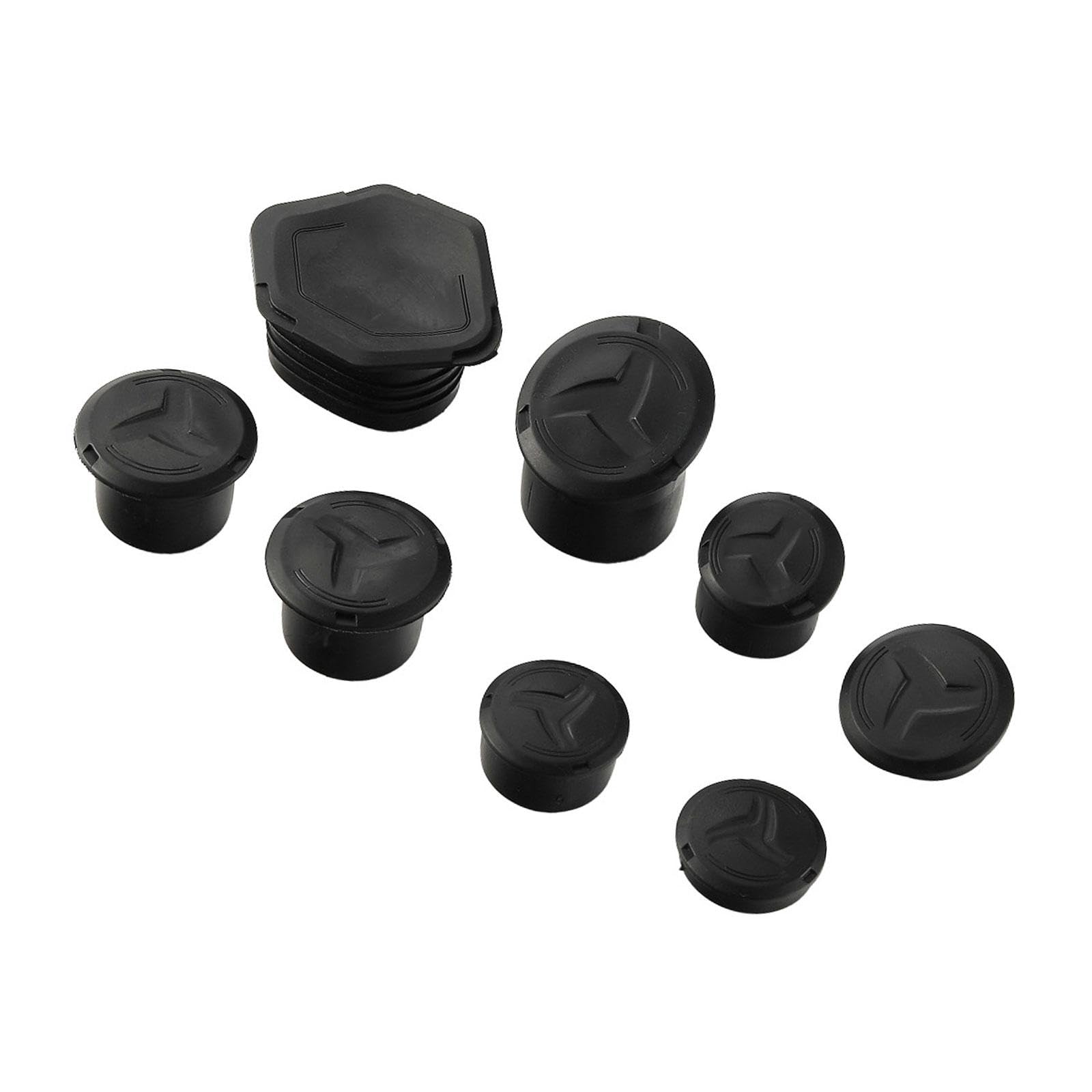 Oshhni Cache-Trous pour Cadre de, Ensemble d'embouts décoratifs pour Cadre, pièces de Rechange Professionnelles Robustes pour R1300GS