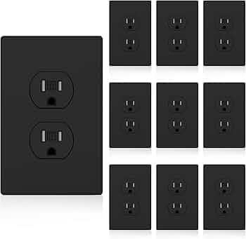 ELEGRP 15 Amp 125V Duplex Receptacle Outlets, Standard Electrical