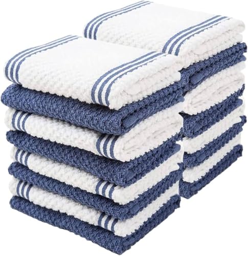 Simpli-Magic 18 Pack Dishcloth (Blue) Full Case