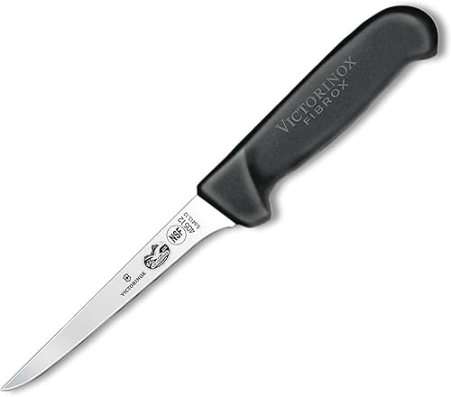 Victorinox Mango Fibrox Pro negro con deshuesado, recto, estrecho, flexible