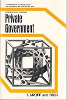 Private government; introductory readings 0673076121 Book Cover