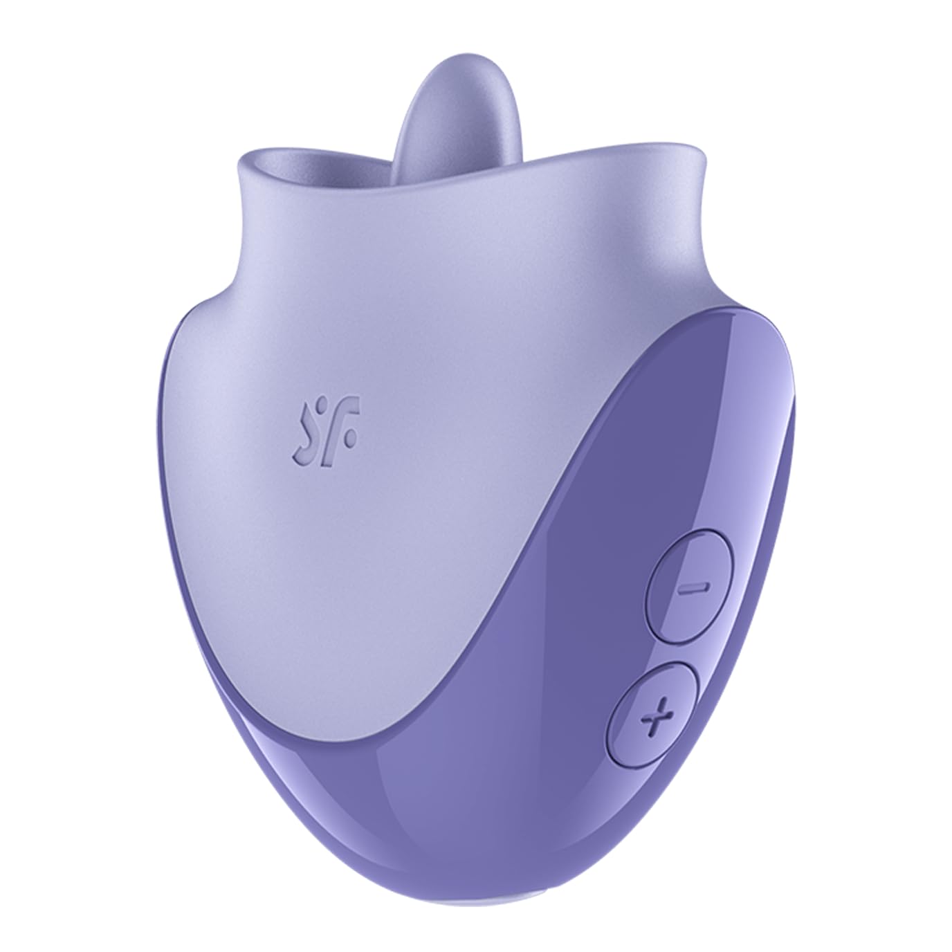 Satisfyer Tongue Dancer, vibratore clitoride con funzione lingua, 8 programmi di vibrazione e 8 modalità di perdita, silicone, impermeabile (IPX7), vibratore silenzioso, giocattolo stimolante per