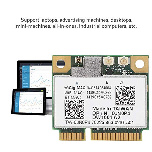 Tarjeta de red para Latitude 6430u, E5440, E7440, QCA9005, 802.11ad, Bluetooth 4.0, 7 Gbps miniatura 4
