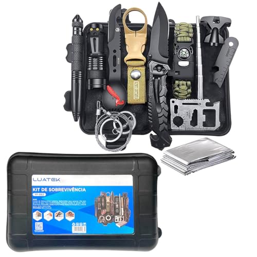 Kit de Sobrevivência e Emergência [17 em 1]