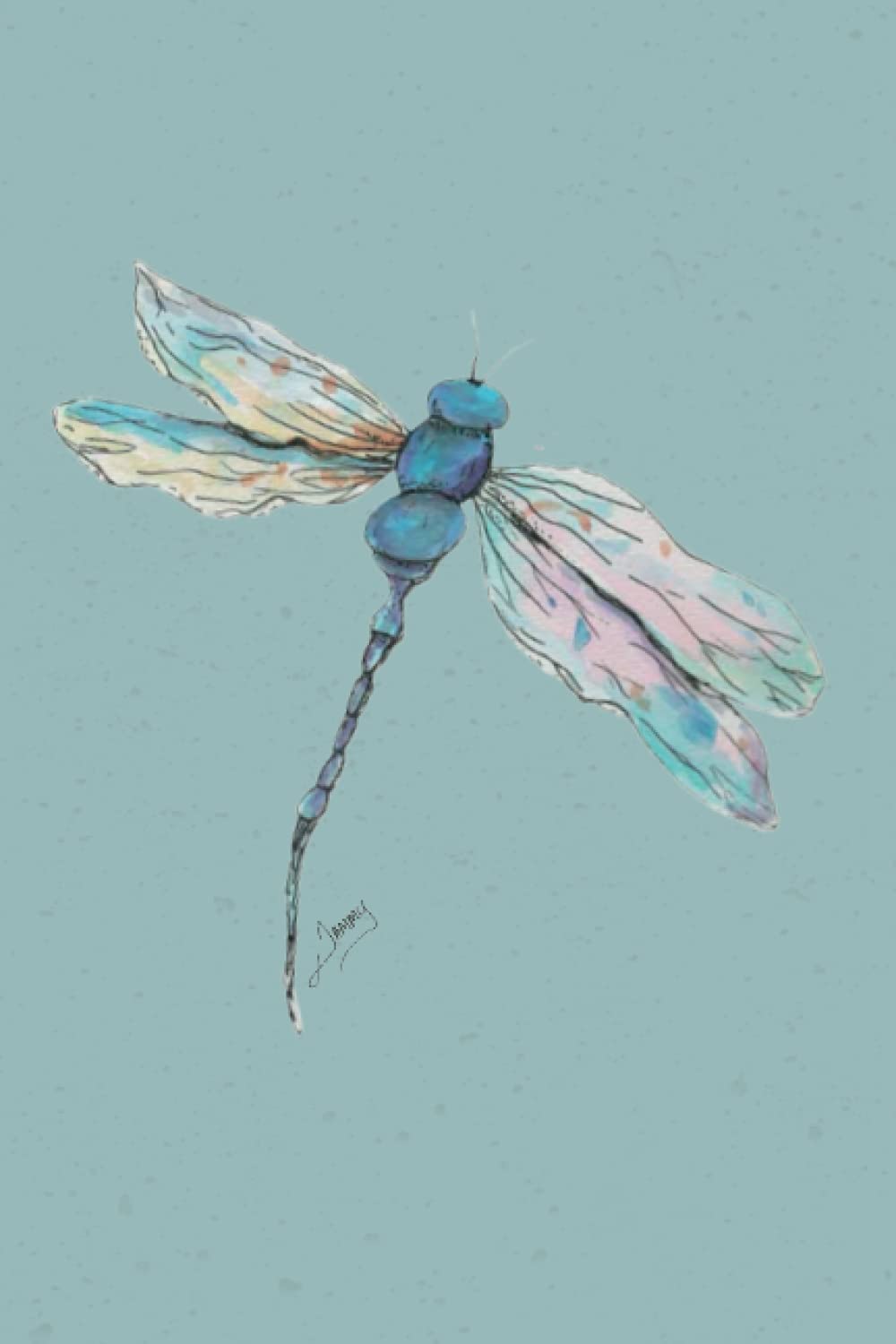 Dancing Dragonflies Sketch Book