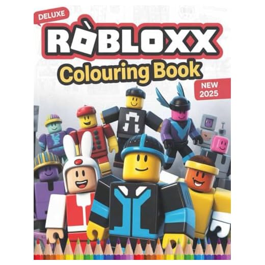 Rᴏʙʟóx Colouring Book: [New edition] with 55+ beautiful coloring pages for children, boys, girls, and teens.