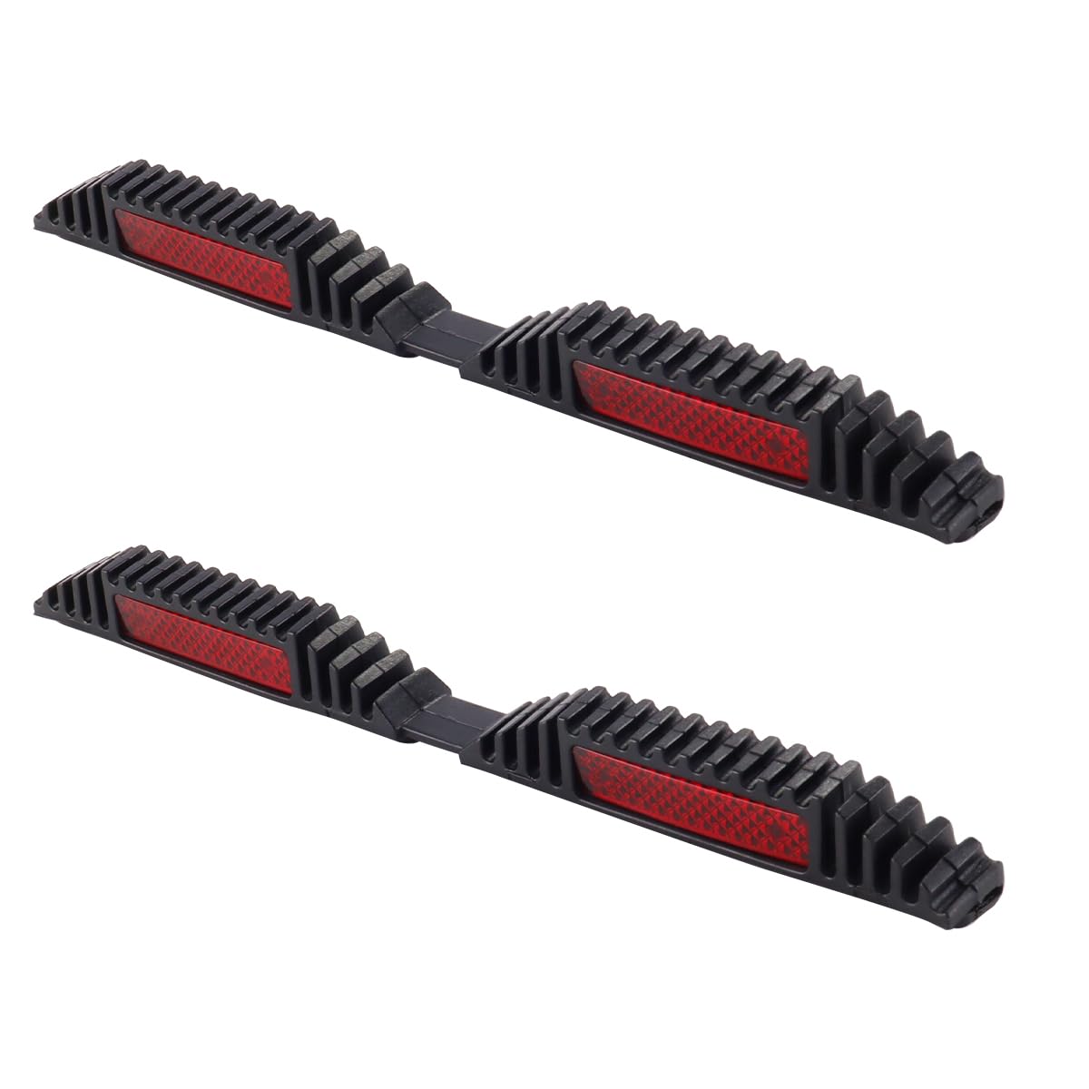 Enwye 4PCS Car Door Edge Protectors with Reflectors, Bumper and Corner Scratch-Resistant Covers - Image 2